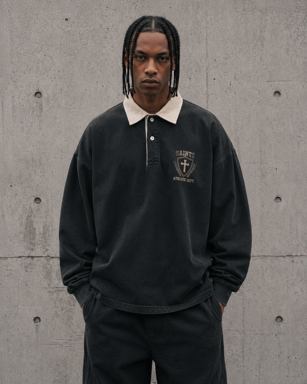 Saints Athletic Rugby — club-coded heavyweight rugby, Drop 001