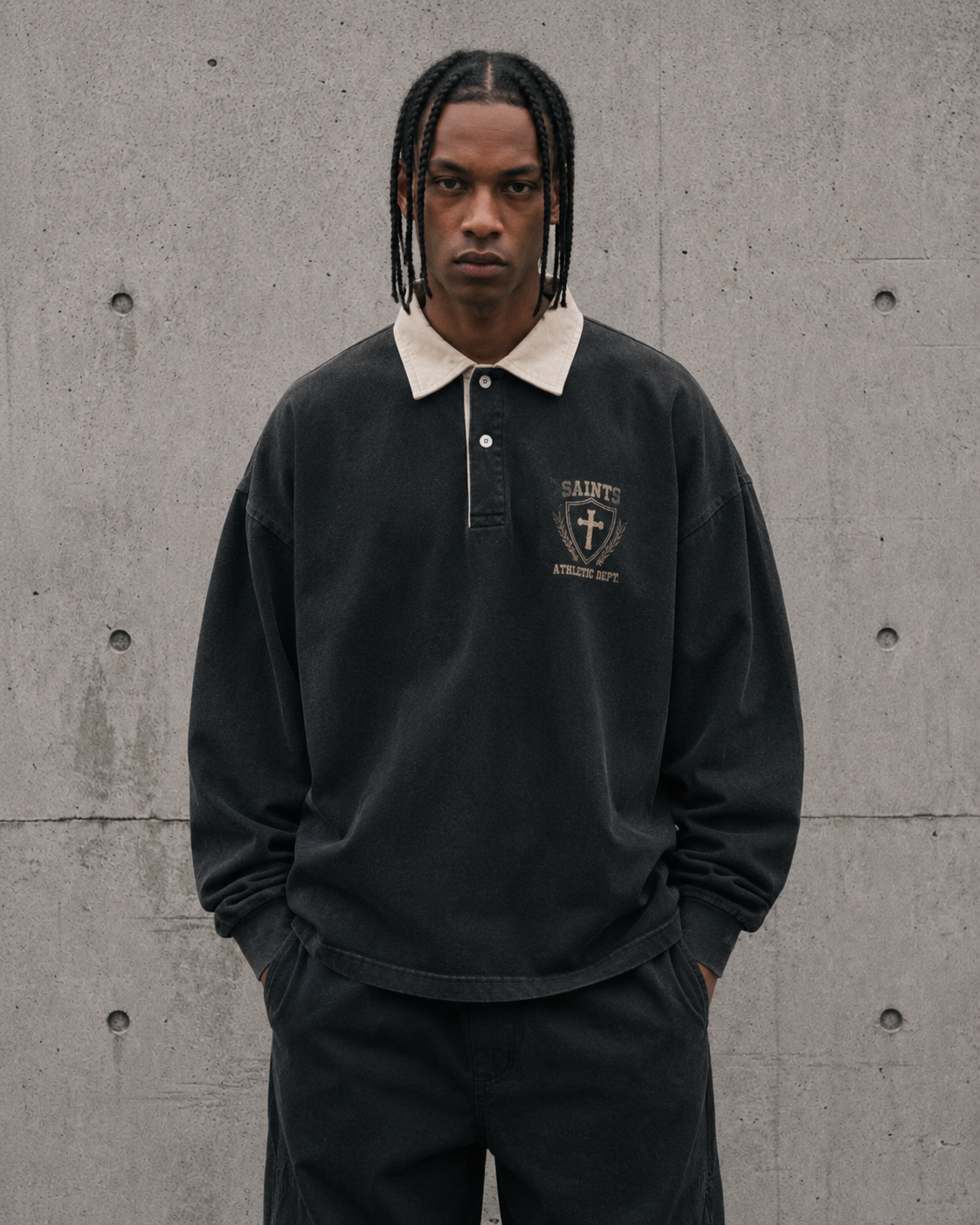 Saints Athletic Rugby — club-coded heavyweight rugby, Drop 001