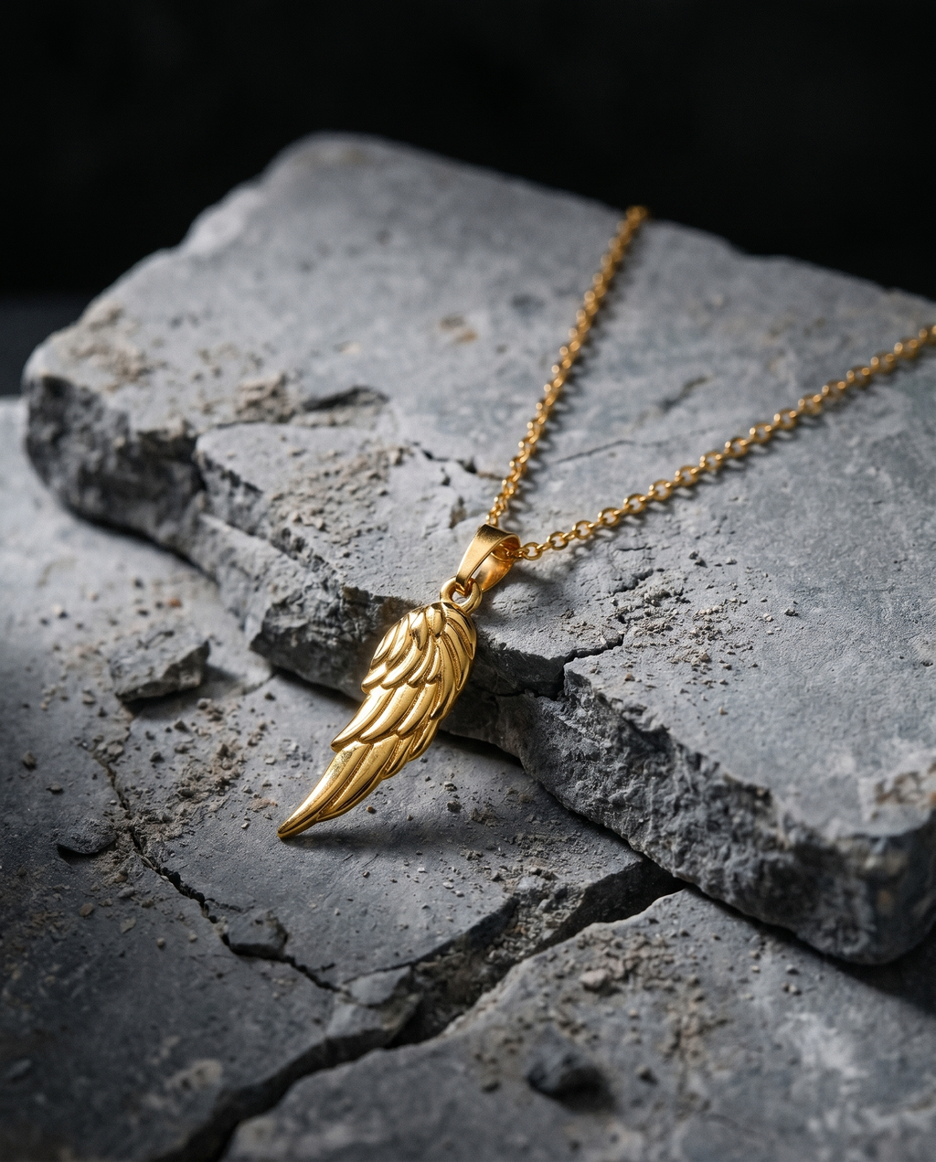 Guardian — mixed single angel wing/feather