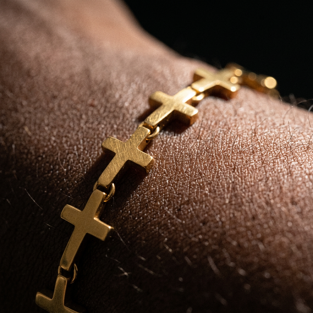 UNBROKEN — cross-link chain macro detail