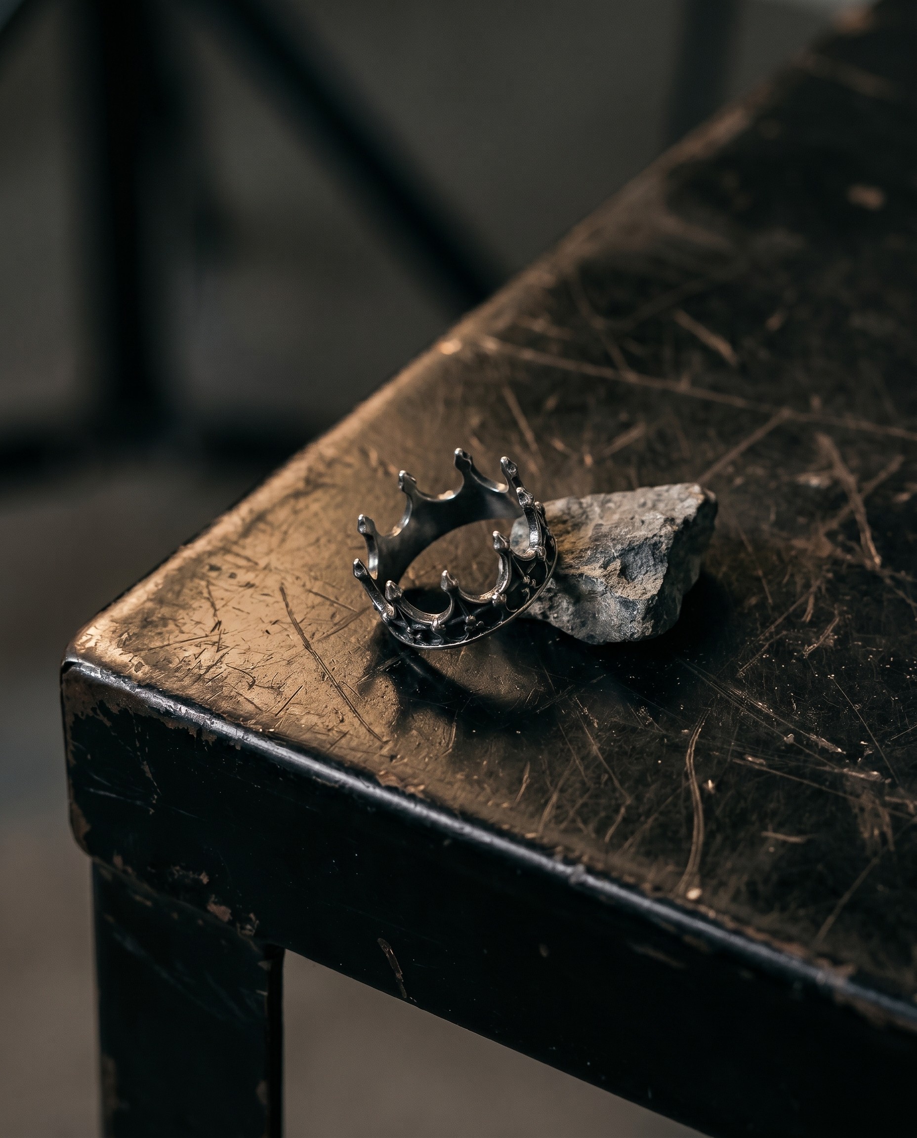 Diadem — silver openwork ROYAL CROWN band