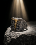 Corpus — gold crucifix on textured dome