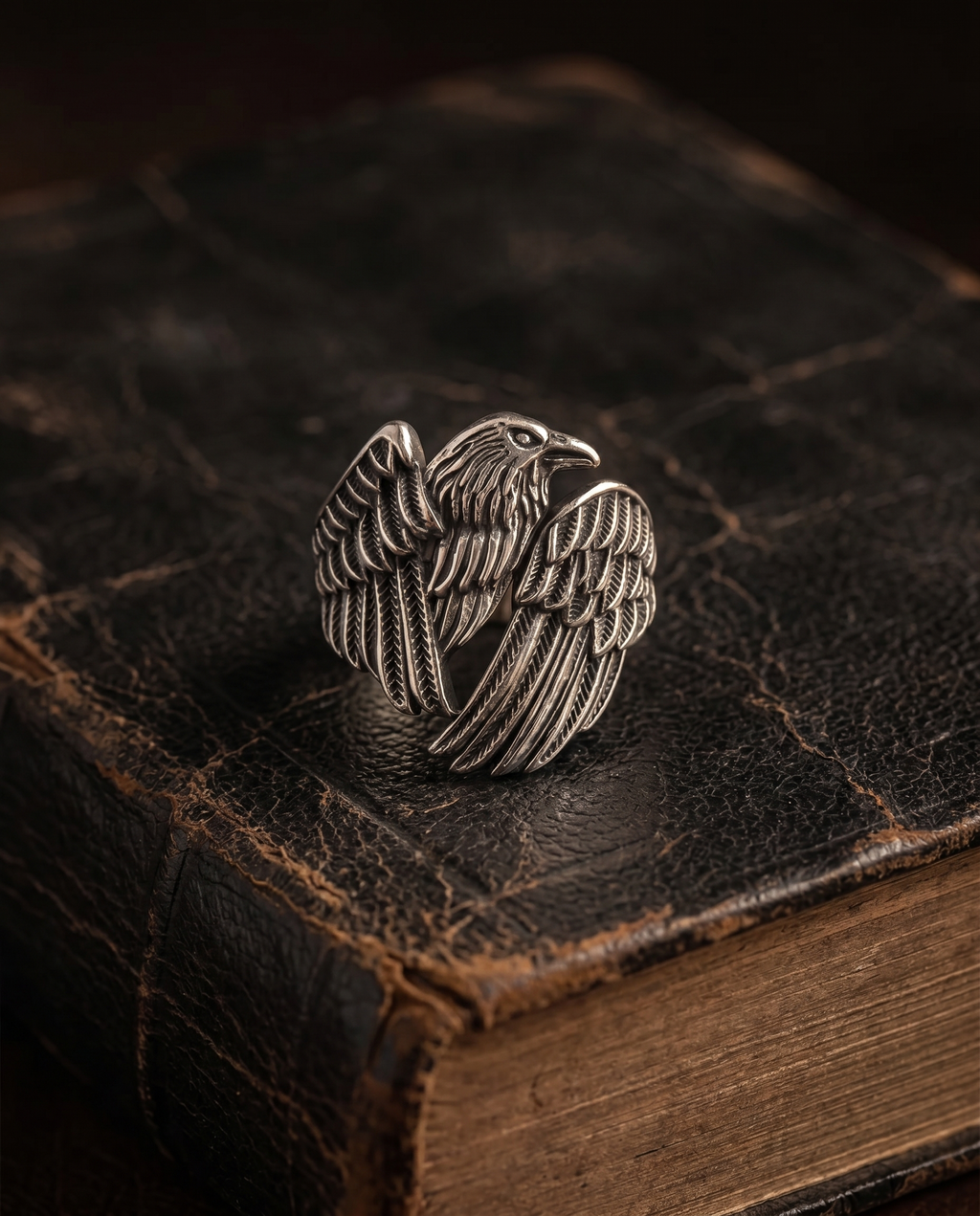 Ascent — silver wrap band, EAGLE with spread wings